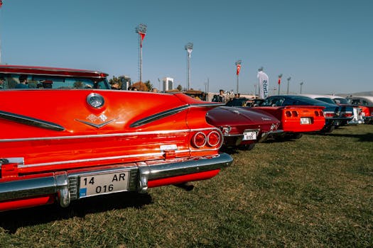 Chrysler Nationals event showcasing classic cars