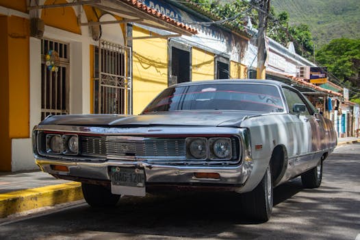 image of a vintage Chrysler New Yorker